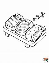 20 Sushi Coloring Pages For Kids  ColorinngPagesWKcom sketch template