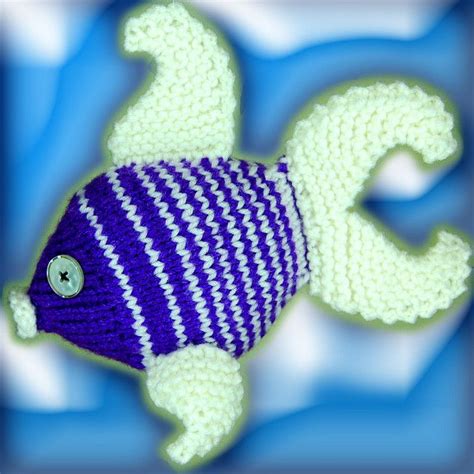 Ravelry: Knit Fish pattern by cheezombie Fish Patterns, Sea Creatures, Ravelry, Travel Pillow ...