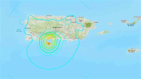 Magnitude 5.5 Earthquake Hits Near Puerto Rico, Damage Reported