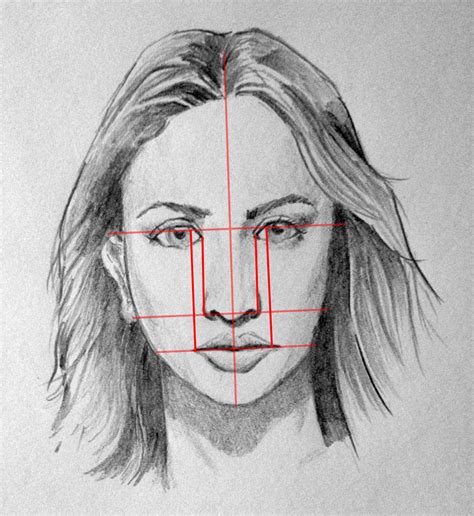 How to Draw a Face - Facial Proportions