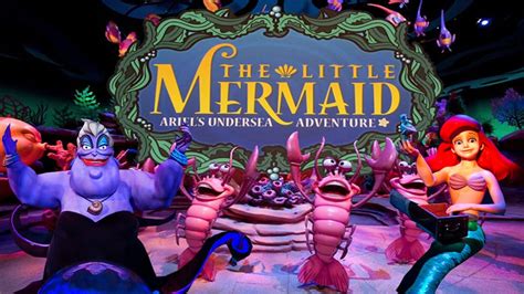 The Little Mermaid Disneyland Ride