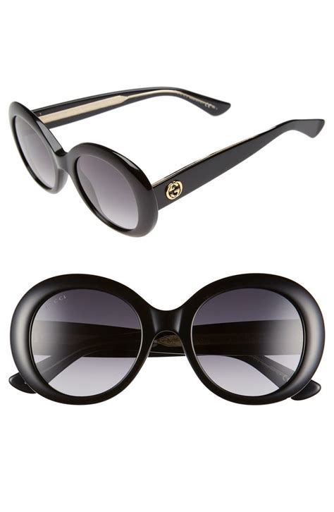 Gucci 51mm Round Sunglasses | Nordstrom