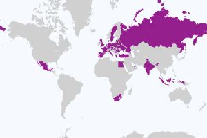 interactive visited countries map – YB Digital