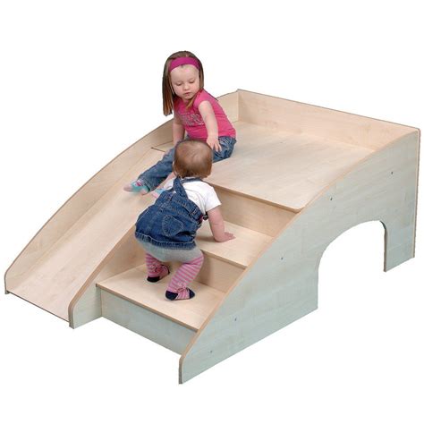 Wooden Indoor Slide And Hide | Indoor slide, Kids playroom, Playroom