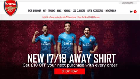 Arsenal transforms online shopping for fans | The Club | News | Arsenal.com