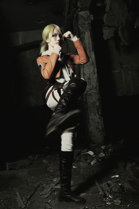 Annie Leonhart cosplay (Attack on Titan),#Leonhart#Annie | Police ...