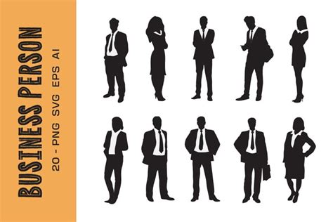 Business people silhouettes (2469491)