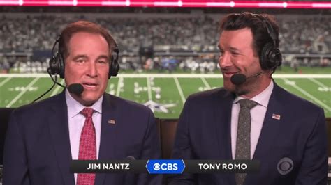 Tony Romo made Jim Nantz squirm talking about Dolly Parton’s halftime show