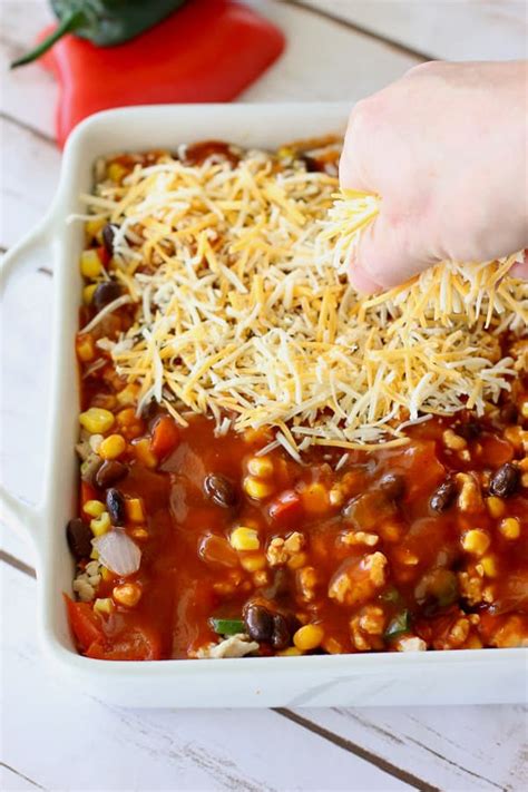 Healthy Mexican Casserole - Laughing Spatula