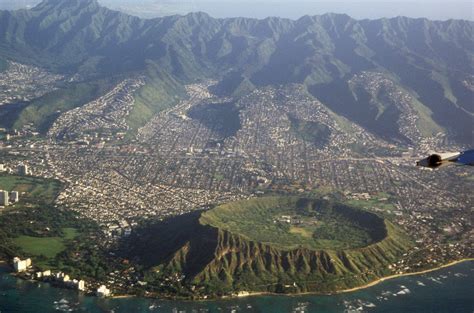 Diamond Head Volcano Erupting