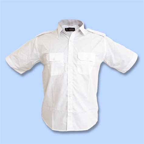 MERCHANT NAVY UNIFORM WHITE SHIRT SHORT SLEEVE