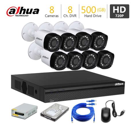 8 HD CCTV Camera Package Dahua - SecurityExperts