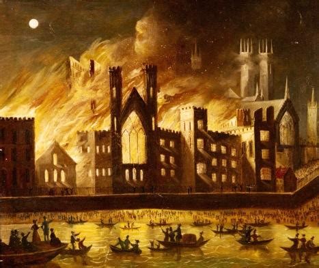 Daily History Picture: Parliament in Flames - Beachcombing's Bizarre ...