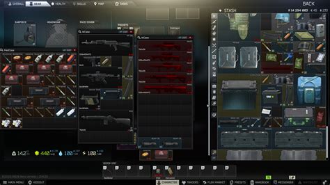 Escape from tarkov lvl 42 eod 2 thicc weapon case 2 weapon case MAX ...