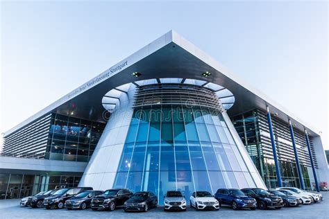 Mercedes Benz Headquarters in Stuttgart, Germany Editorial Stock Photo ...