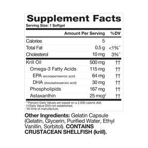 Omega Xl Ingredients Label - Juleteagyd