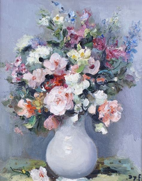 12 attractive Oil Paintings Of Flowers In A Vase 2024