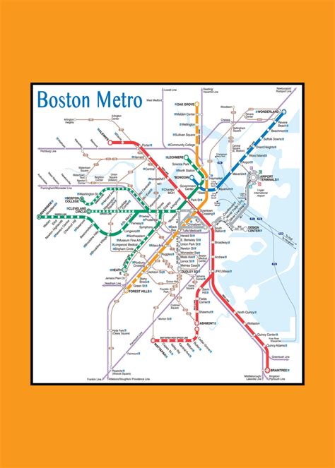 Boston Subway Map For Download Metro In Boston High R - vrogue.co