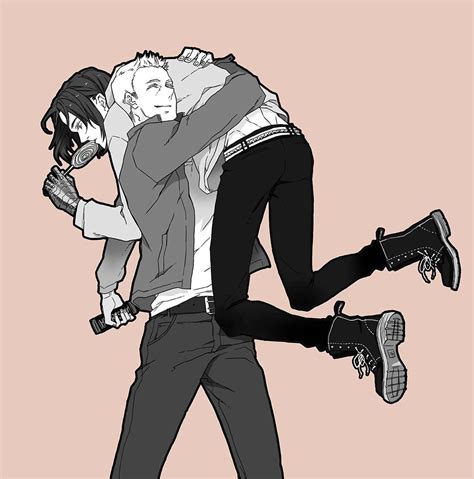 Every time they go to supermarket, Steve has to carry Bucky away from the snacks shelf Johnlock ...