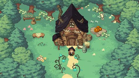 Little Witch in the Woods is a slightly spooky Stardew Valley, and it’s flying up the Steam ...