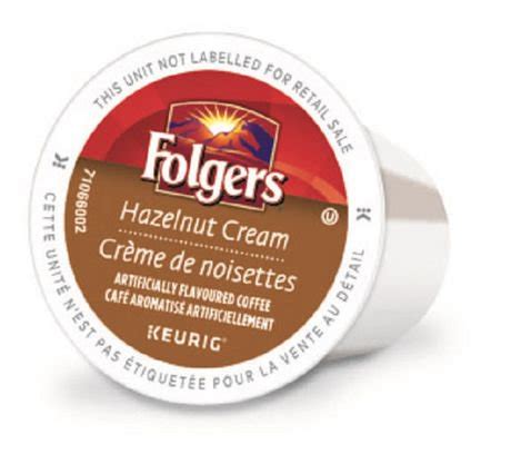 Folgers Hazelnut Cream K-Cup Coffee Pods 12 Count | Walmart Canada