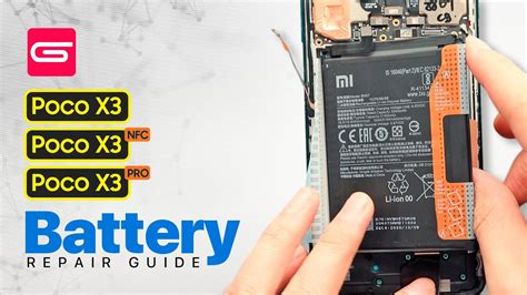 Poco X3 NFC Battery Replacement BN57 | X3 Pro - YouTube