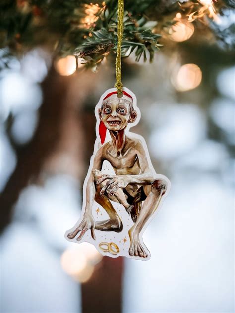 Gollum, Smegol, the Lord of the Rings Christmas Tree Decoration - Etsy