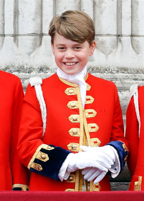 Prince George looks all grown-up as he beams in new portrait for 10th ...