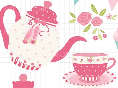 Tea Party Clip Art Free Downloads