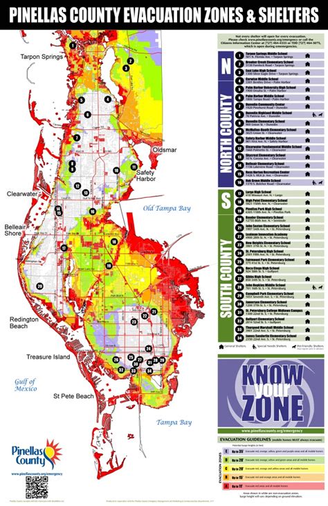 Pinellas County Evacuation Routes For Hurricane Irma | Tampa Bay ...