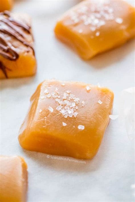 Easy Microwave Caramels - Spend With Pennies