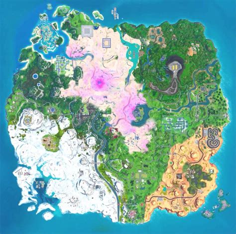 Mecánicamente base Cena mapa fortnite actual formato Triplicar Saca la ...