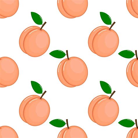 pink peaches seamless pattern 691971 Vector Art at Vecteezy