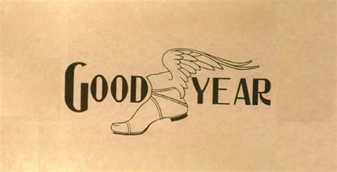 Goodyear logo, the iconic Wingfoot | Logo Design Love