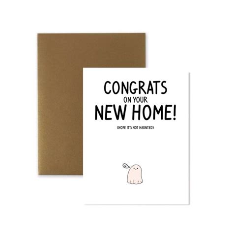 Funny New Home Card - Etsy