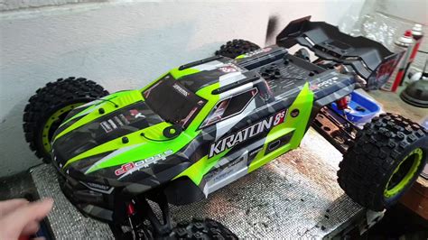 Arrma kraton 8s custom build update and upgrades - YouTube