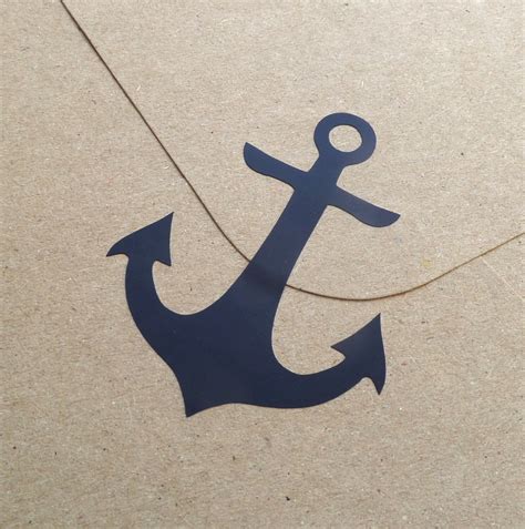 24 anchor stickers vinyl anchor decals by PolkaDotssandMore