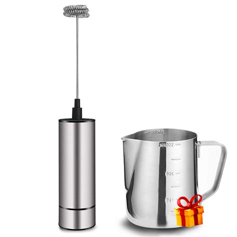 Milk Frother, Basecent Electric Handheld Milk Foamer – BASECENT