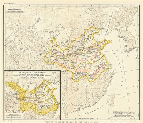 Shang Dynasty Map