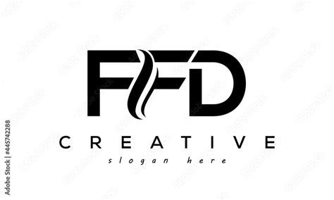 Letter FFD creative logo design vector Stock Vector | Adobe Stock