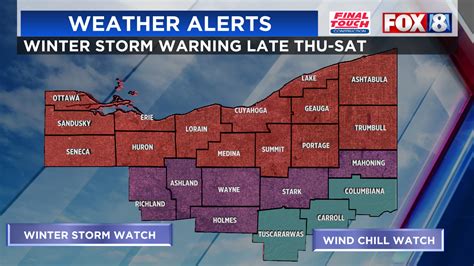 Ohio winter storm: What is the weather near me