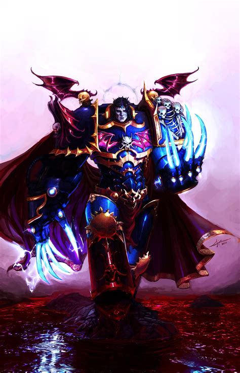 All hail our Primarch, Konrad Curze, the Night Haunter! AVE DOMINUS NOX ...