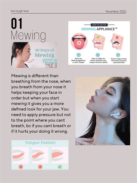 mewing tutorial looksmaxxing