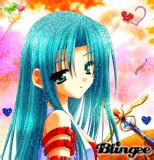 cute anime girl blue Pictures [p. 1 of 25] | Blingee.com