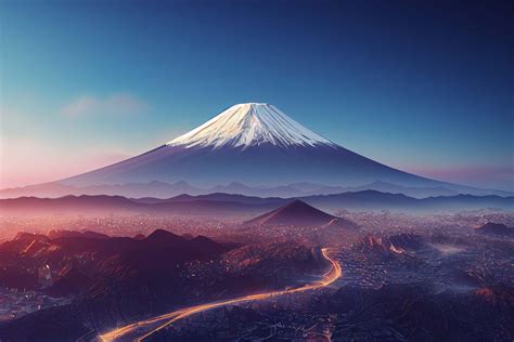 Mount Fuji Purple Wallpapers - Top Free Mount Fuji Purple Backgrounds - WallpaperAccess