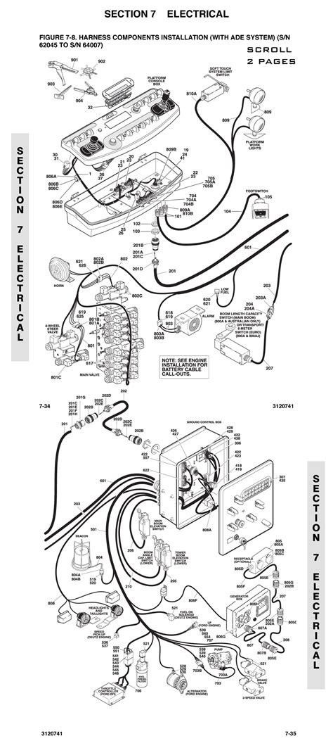 jlg 600aj parts manual