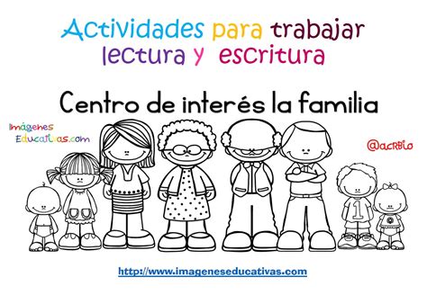 Cuderno lectoescritura La FAMILIA (1) - Imagenes Educativas