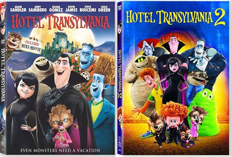 Amazon.com: Hotel Transylvania and Hotel Transylvania 2 Two-Animated ...