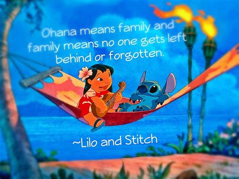 Free download | Lilo & Stitch Quotes on QuotesTopics, Ohana HD ...