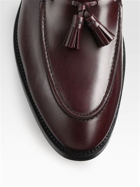 Lyst - Tod'S Leather Tassel Loafers in Brown for Men